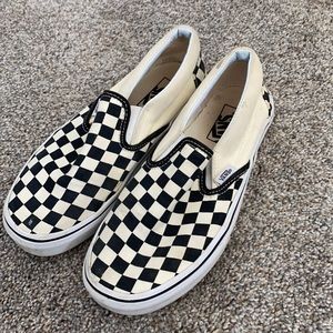 Womens Checkered Vans